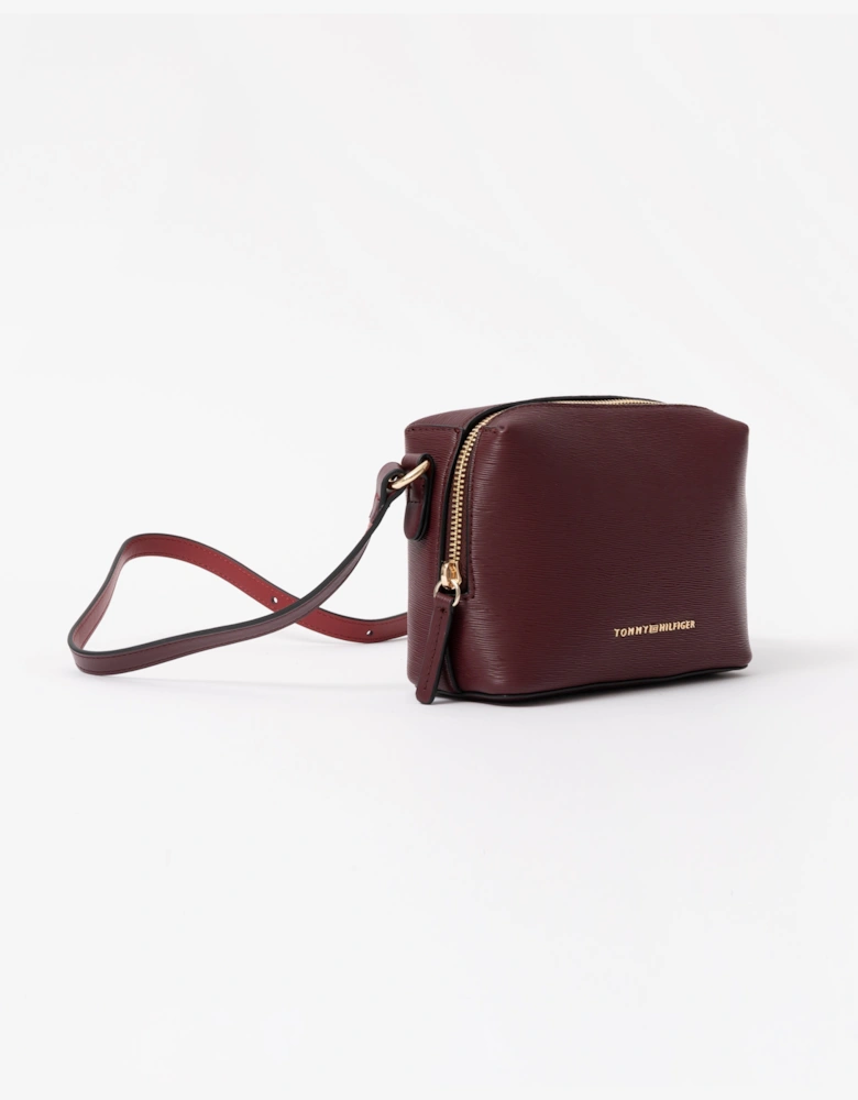 Tommy Hilfiger TH Modern Womens Camera Bag - Oxblood