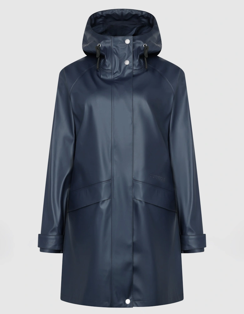 Didriksons Womens Elly Parka 6 - Dark Night Blue 999