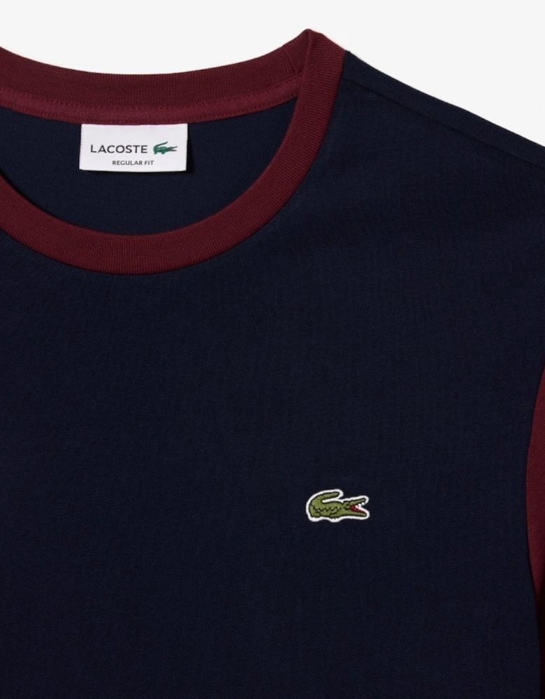 Lacoste Men's Colour block Regular fit T-shirt
