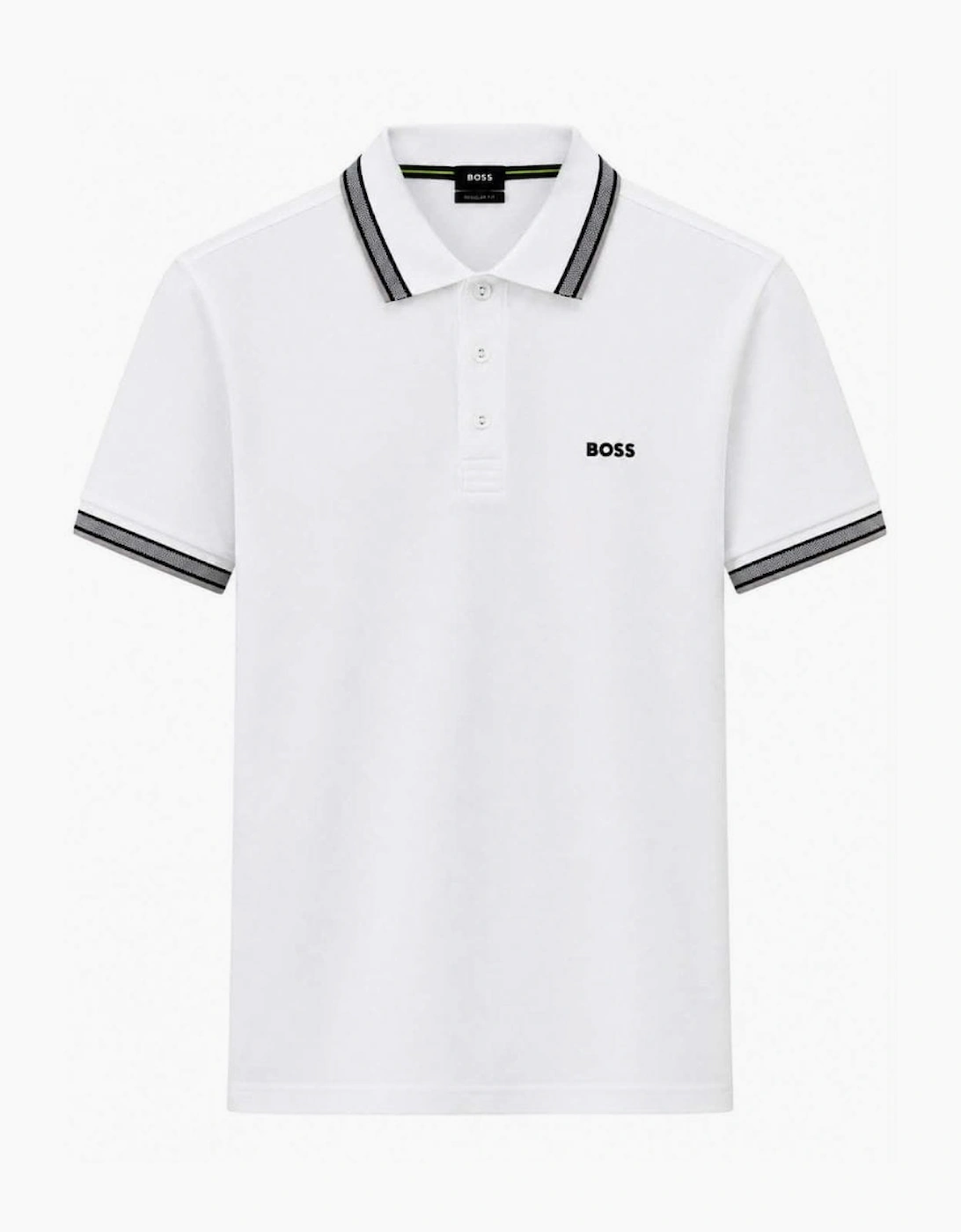 Hugo Boss White Paddy Polo Shirt
