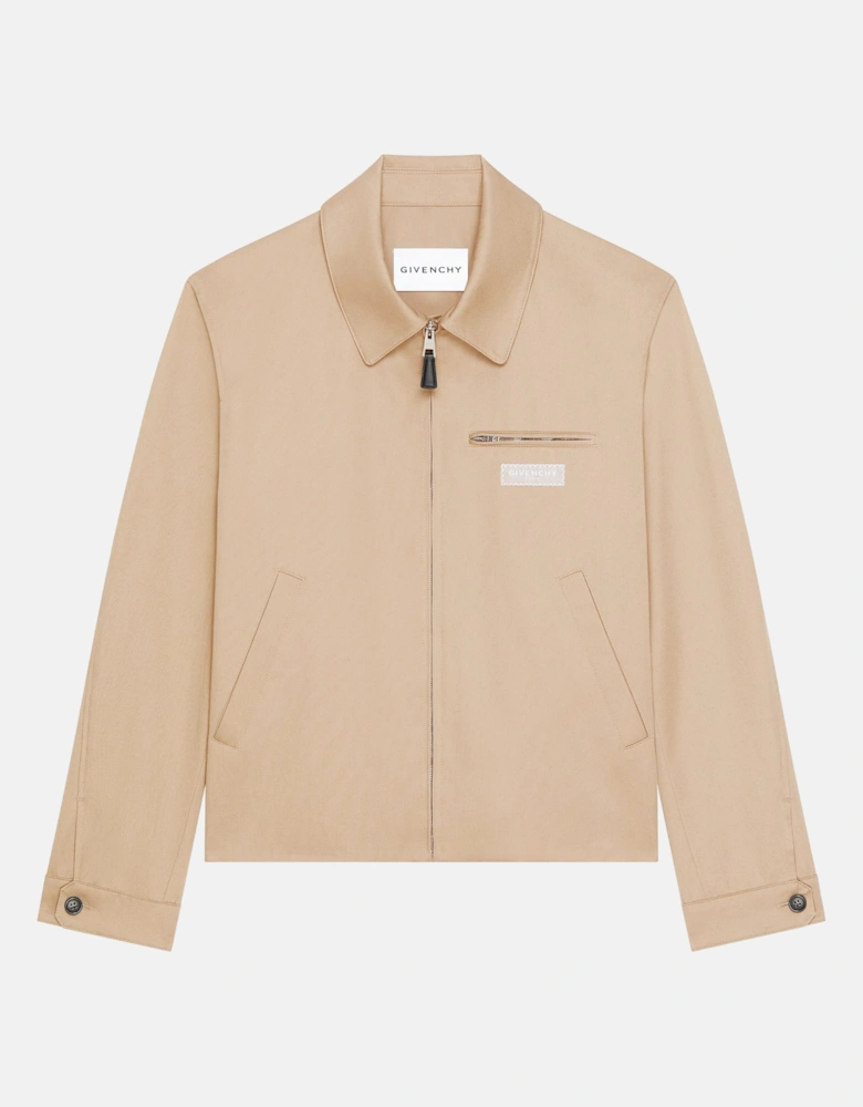 COTTON HARRINGTON JACKET