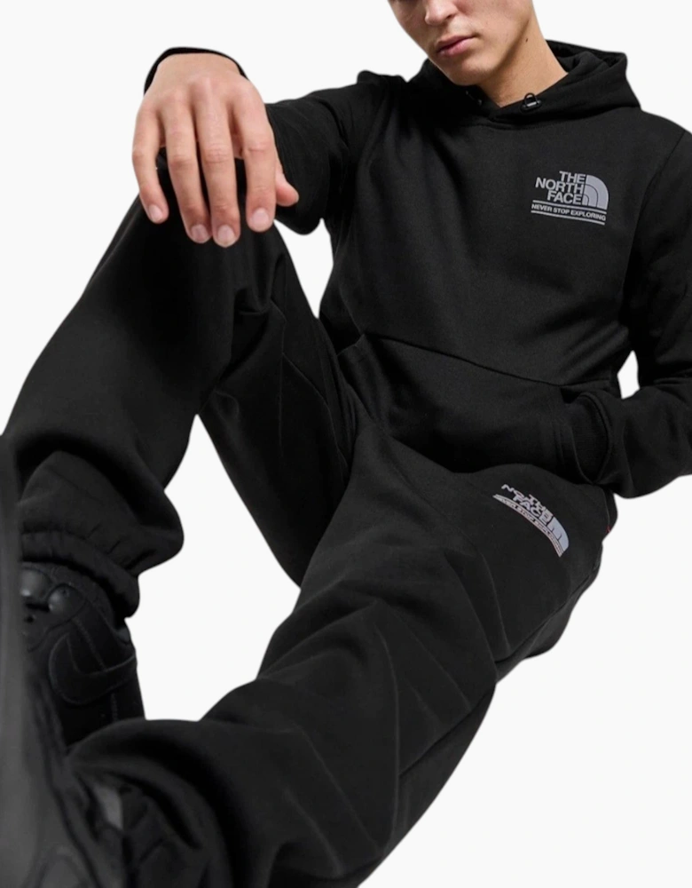 The North Face Mens Tracksuit Changla Hoodie Fleece Jogger Sportswear Black