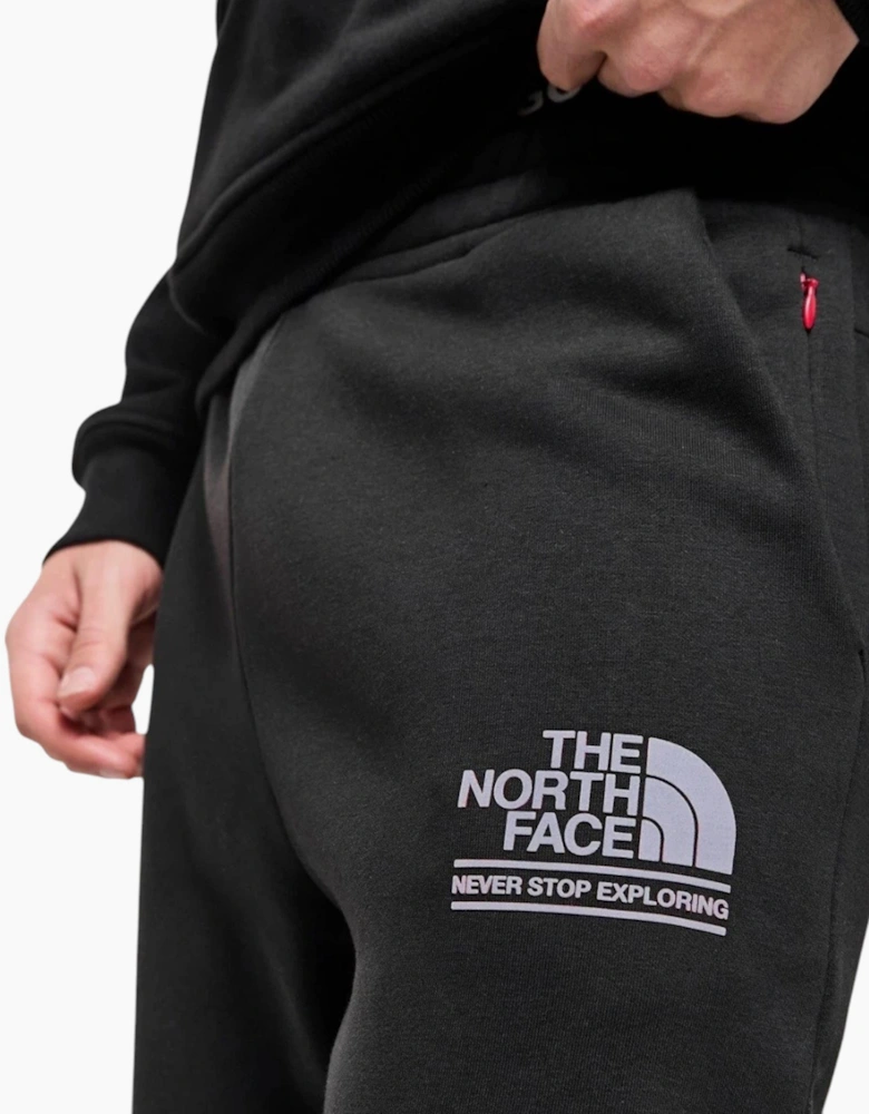 The North Face Mens Tracksuit Changla Hoodie Fleece Jogger Sportswear Black