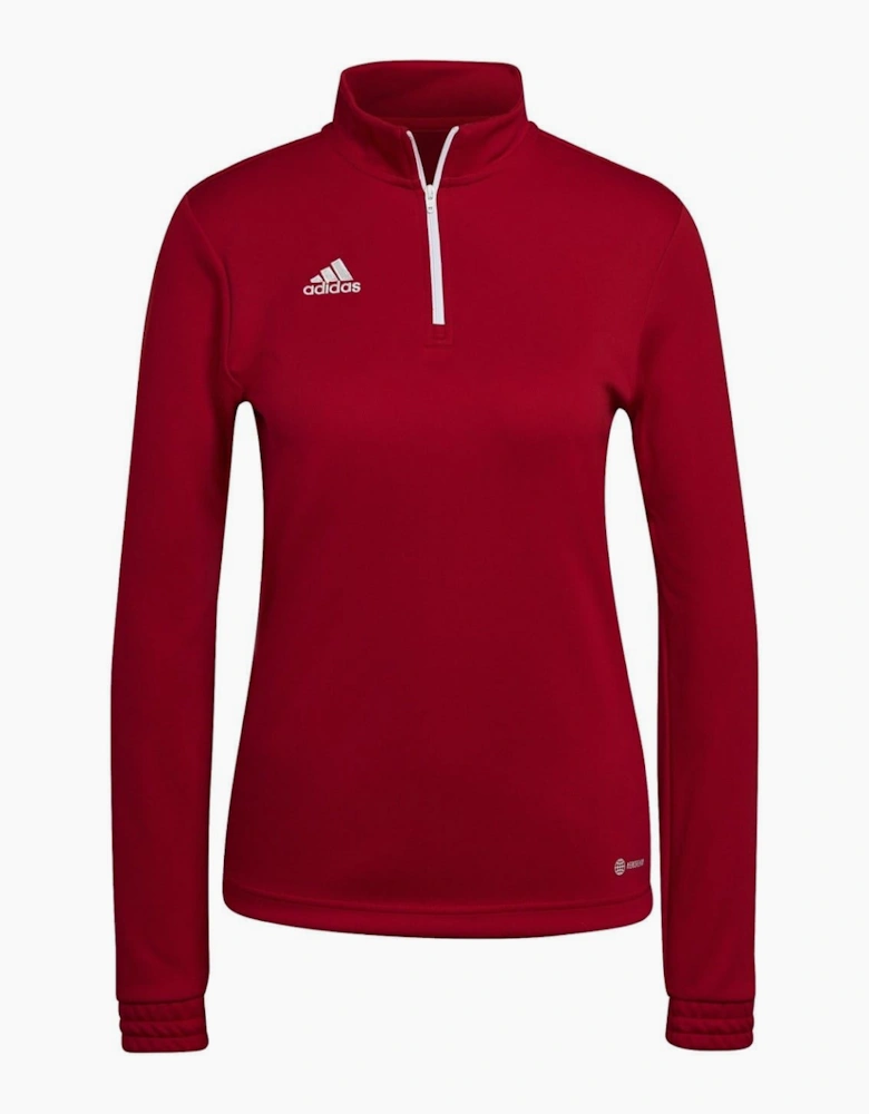 Zip Neck Funnel High Collar Long Sleeve Warm Top