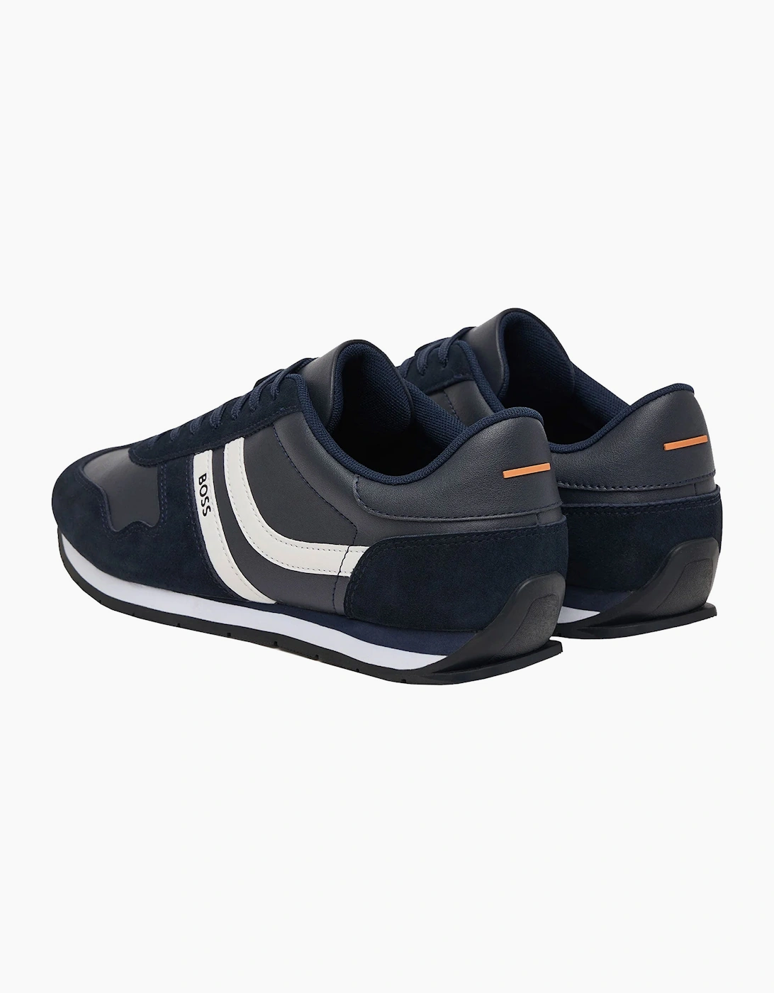 Boss Orange BOSS LEVON TRAINERS DARK BLUE