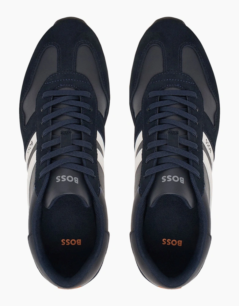 Boss Orange BOSS LEVON TRAINERS DARK BLUE