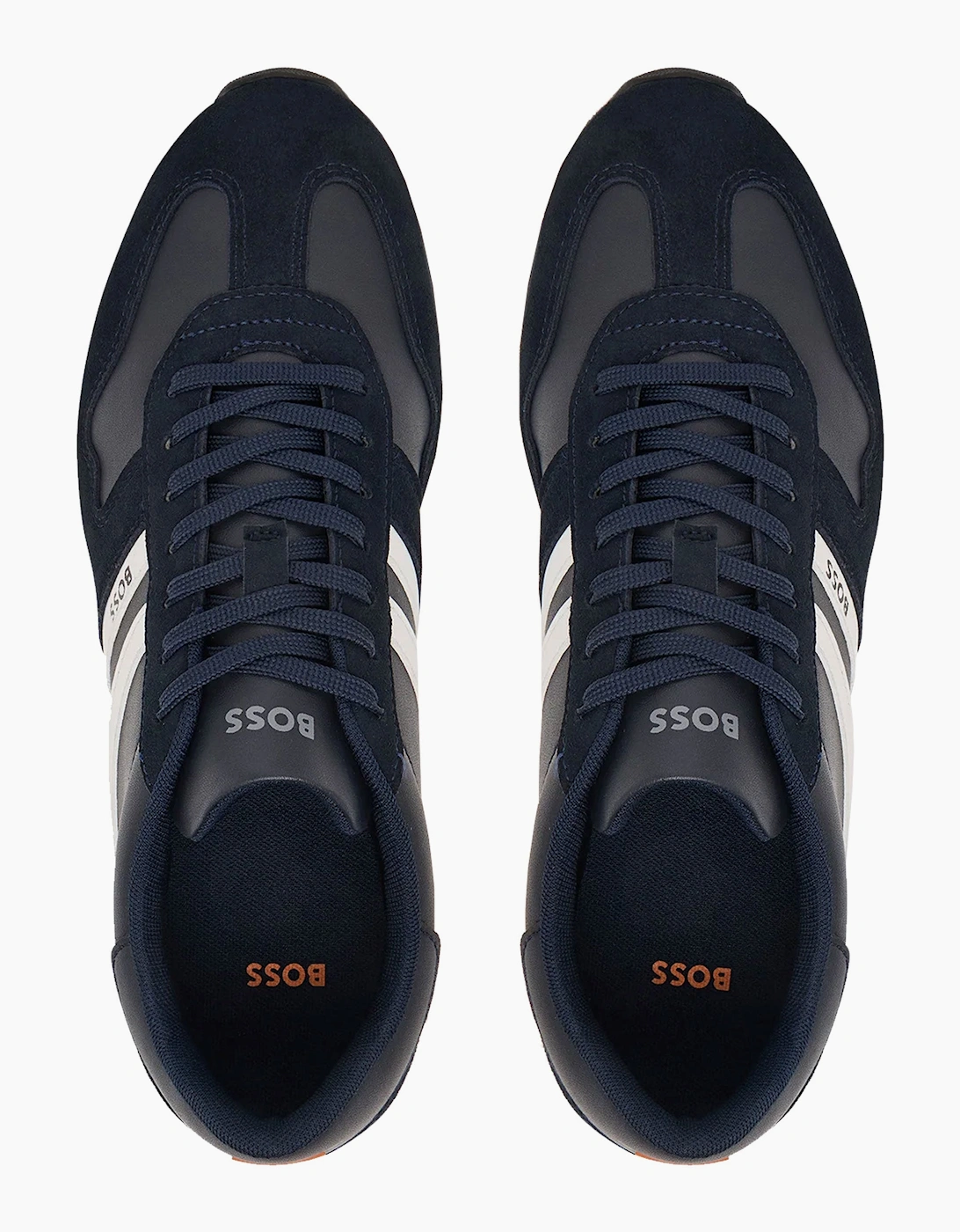 Boss Orange BOSS LEVON TRAINERS DARK BLUE