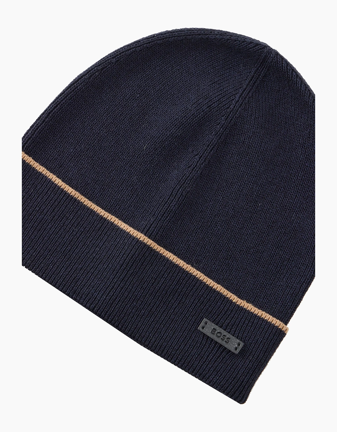 Boss Black BOSS HENZO KNITTED SCARF DARK BLUE