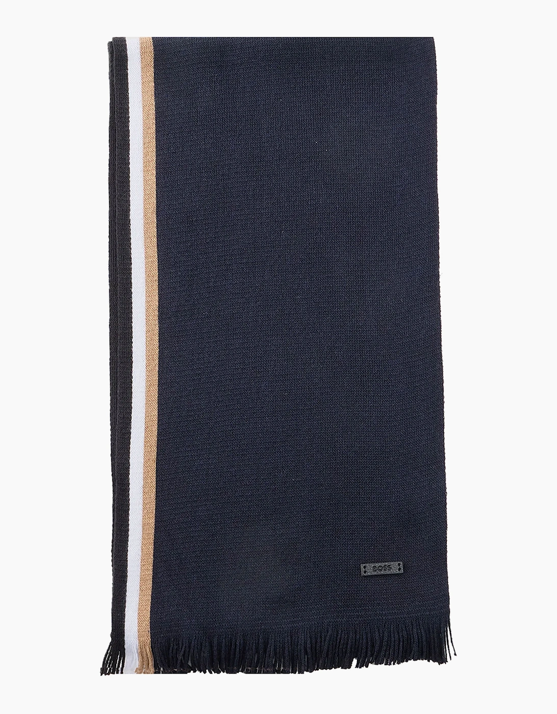 Boss Black BOSS HENZO KNITTED SCARF DARK BLUE