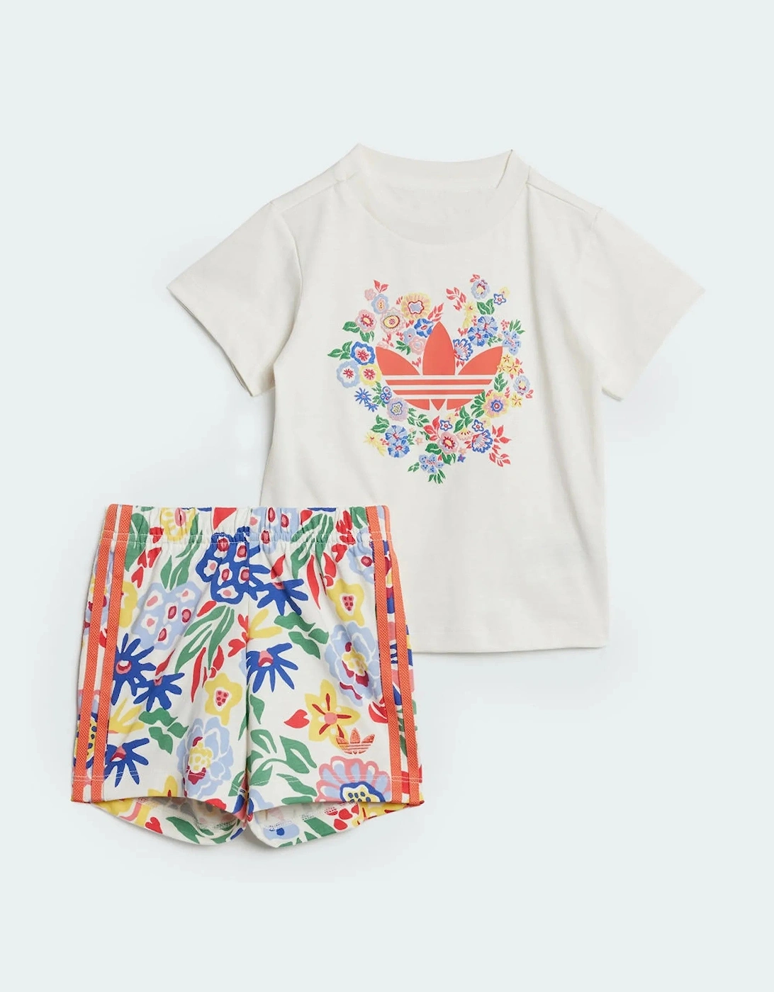 Adidas Originals Girls T-Shirt and Short Set