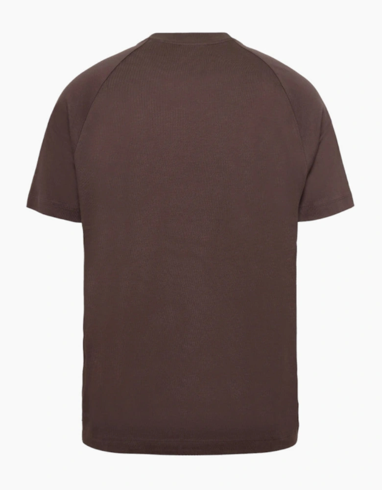 HUGO Diken T-Shirt 903 Brown Overflow