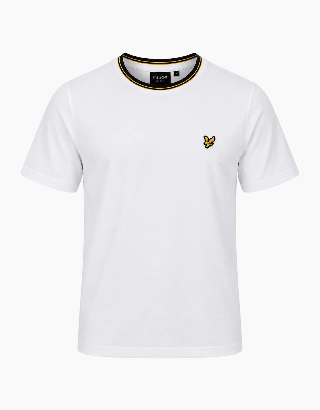 Lyle & Scott Tipped Track T-Shirt White