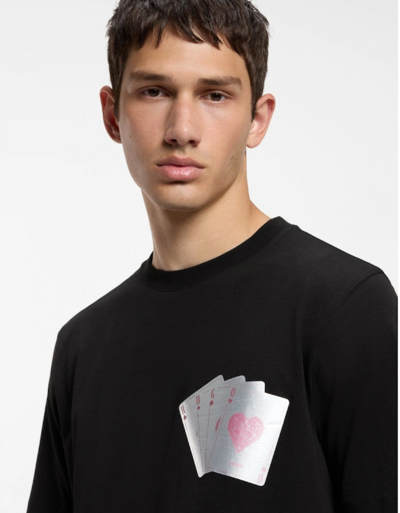 HUGO Dahr T-Shirt 001 Black