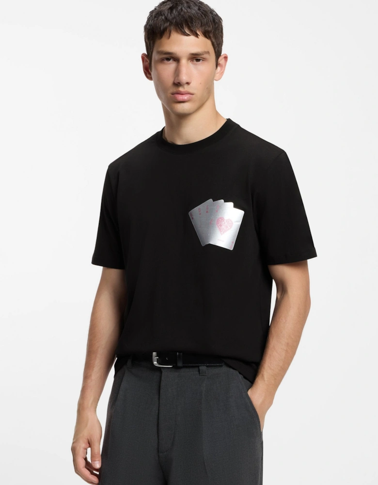 HUGO Dahr T-Shirt 001 Black
