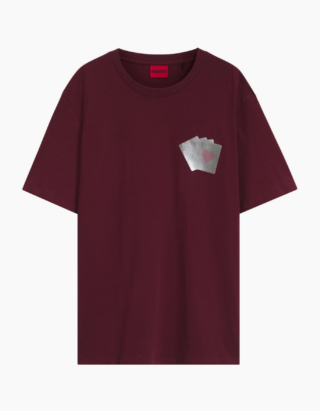 HUGO Dahr T-Shirt 654 Dark Pink