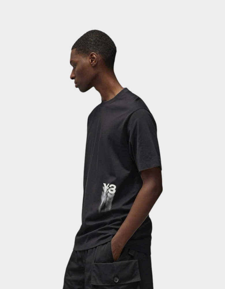 Adidas Y-3 GFX Short Sleeve Tee Black