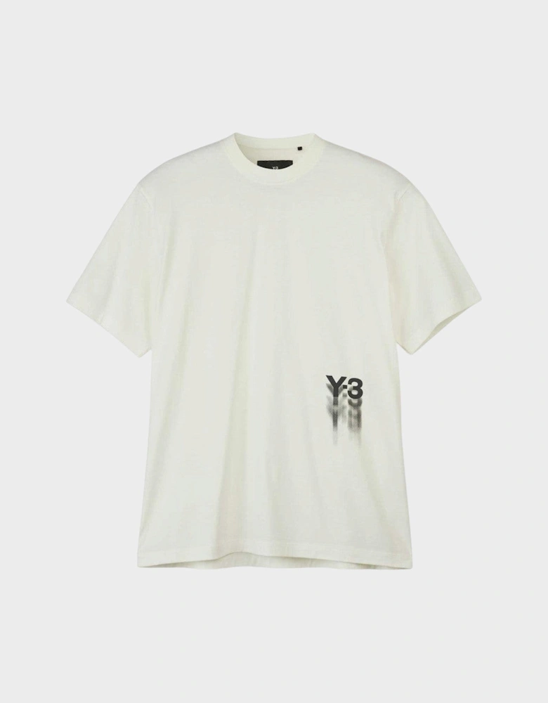 Adidas Y-3 GFX Short Sleeve Tee White