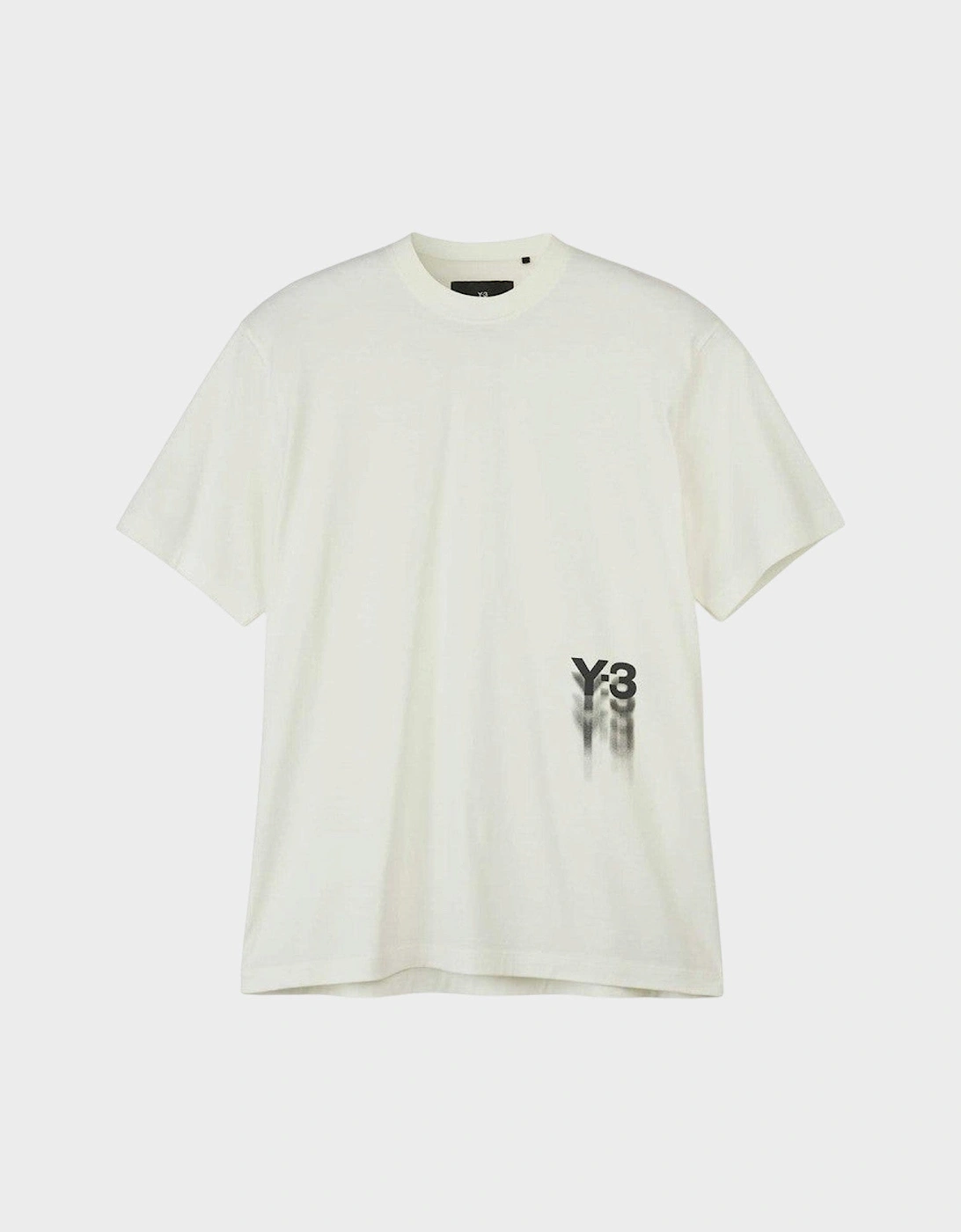 Adidas Y-3 GFX Short Sleeve Tee White