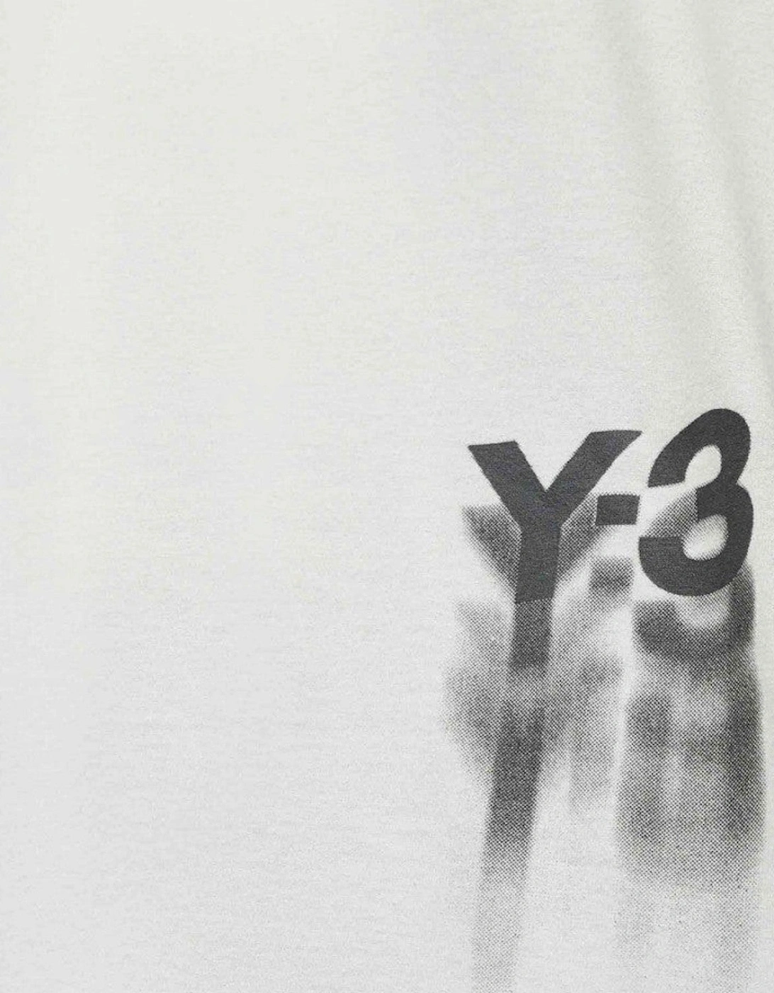 Adidas Y-3 GFX Short Sleeve Tee White