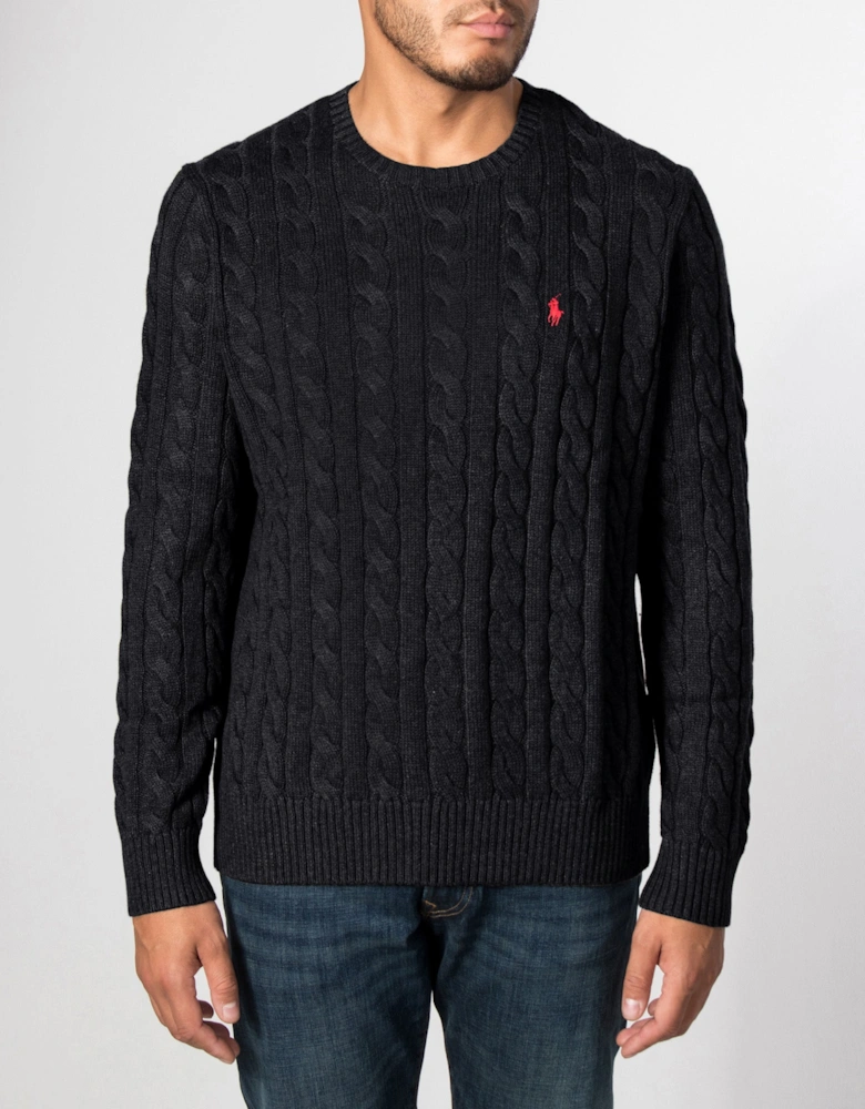Cable Knit Cotton Jumper