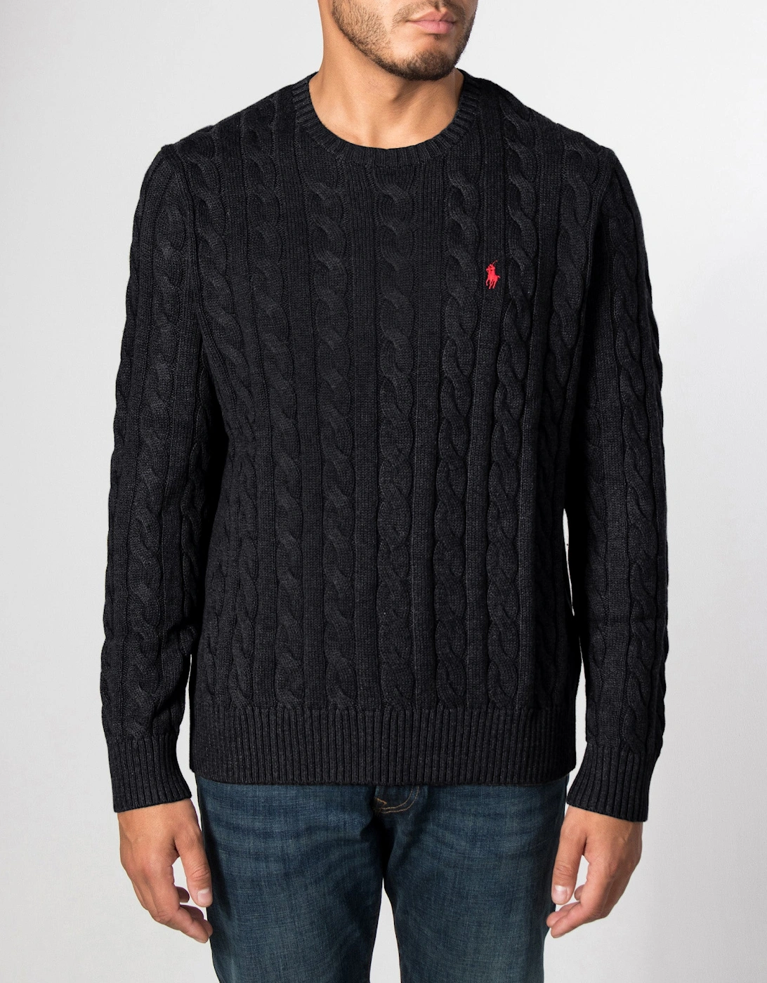 Cable Knit Cotton Jumper