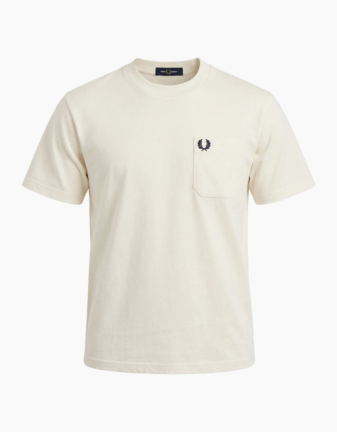 Fred Perry Relaxed Pocket T-Shirt Ecru