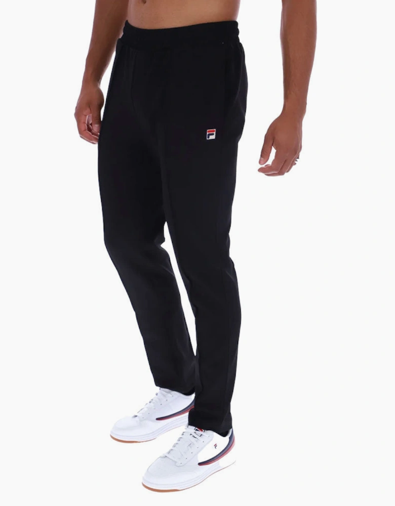 Fila Vintage Molveno Pin Tuck Slim Leg Pant Track Joggers - Black