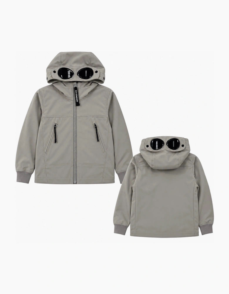 CP COMPANY BOYS SMOKE GREY  JACKET  CPS002