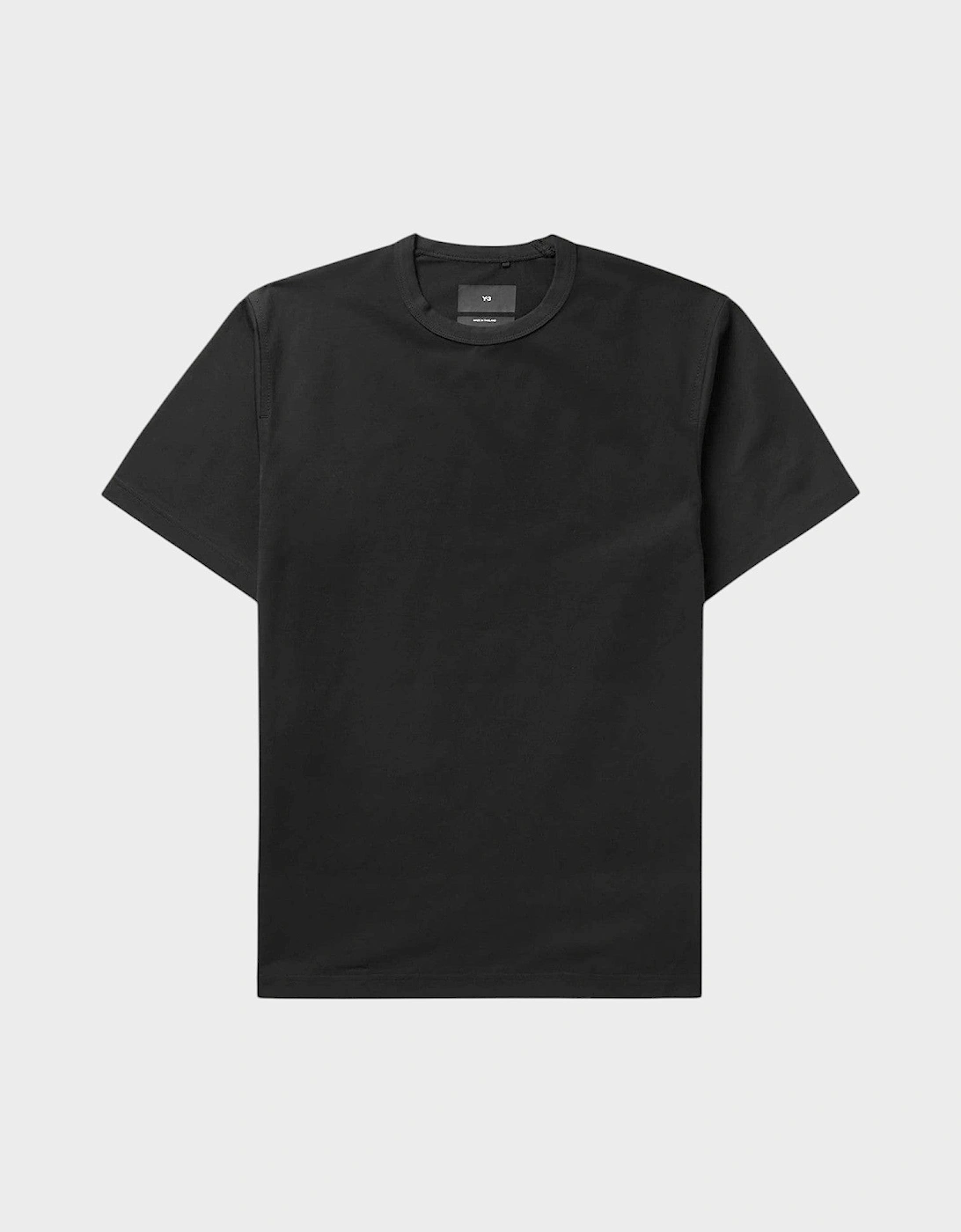 Adidas Y-3 Premium Cotton Blend Jersey T-Shirt Black