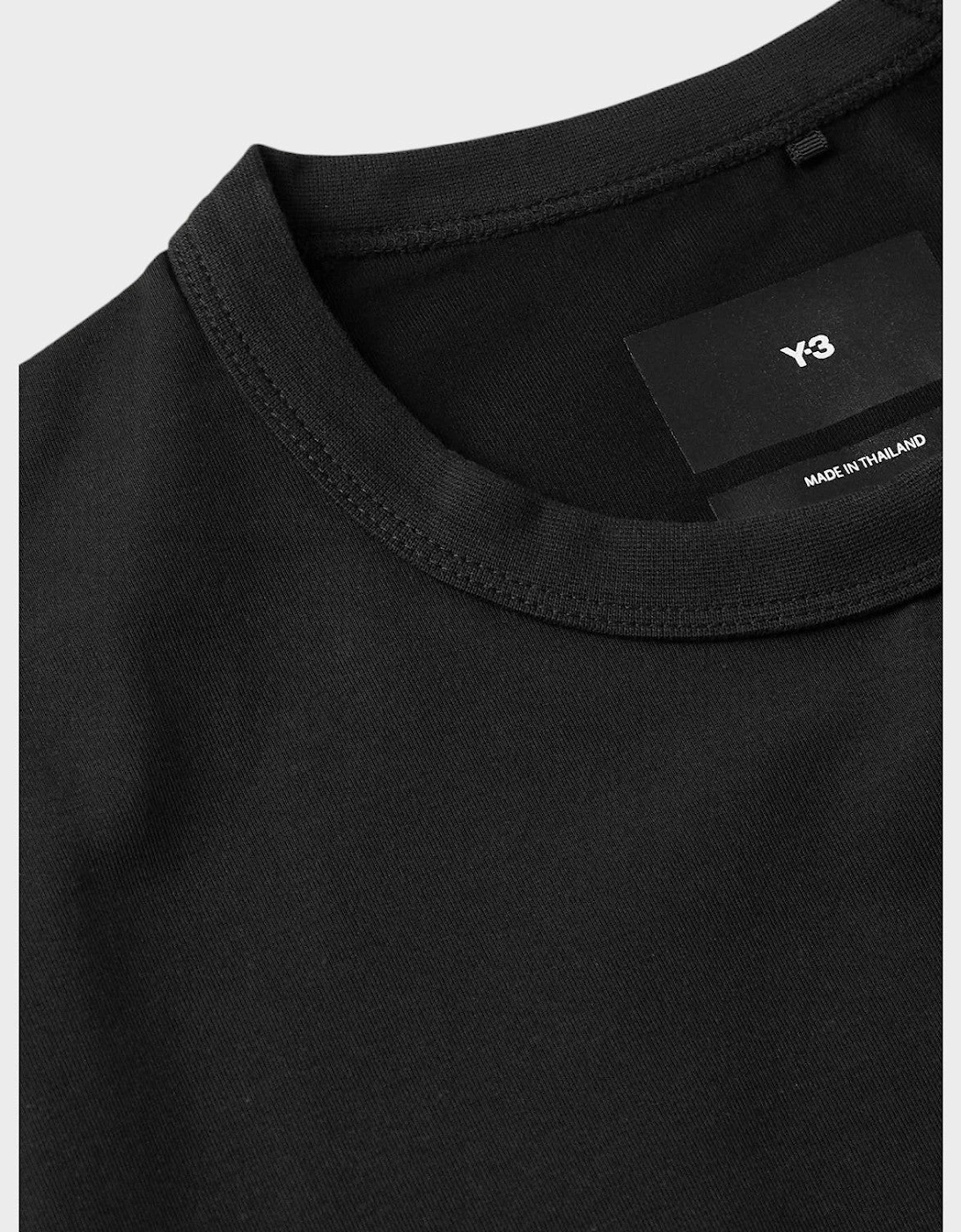 Adidas Y-3 Premium Cotton Blend Jersey T-Shirt Black