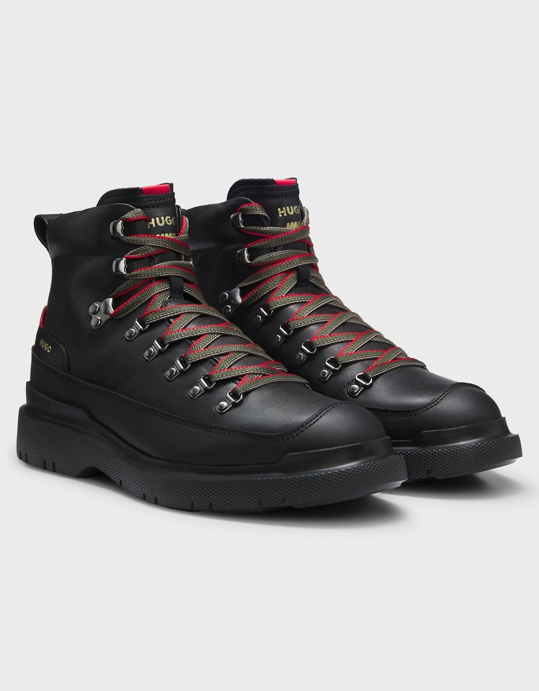 HUGO Nash halb lthl Boots 001 Black