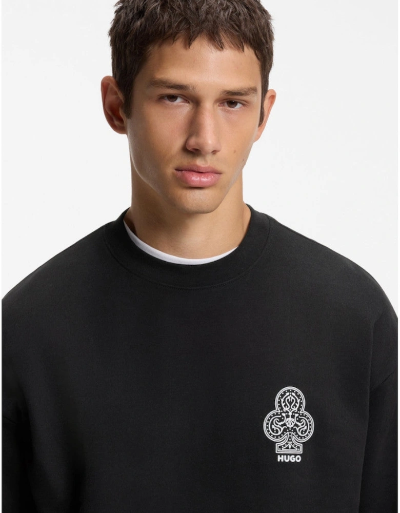 HUGO Duloslong Sweatshirt 001 Black