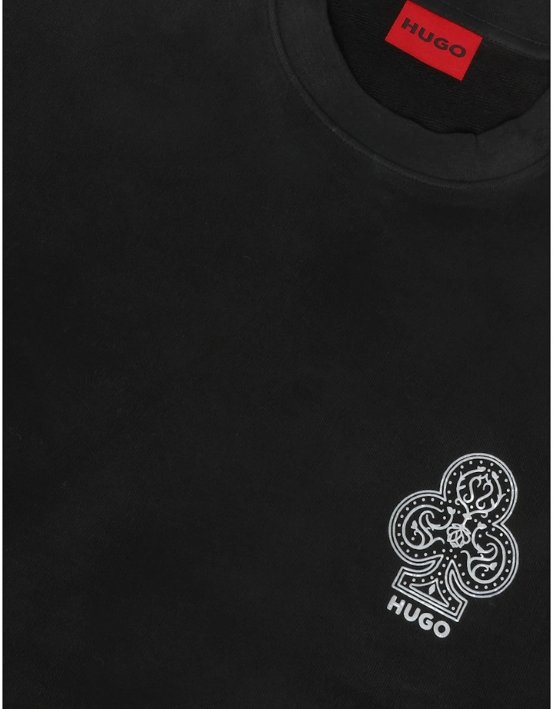 HUGO Duloslong Sweatshirt 001 Black
