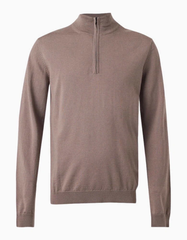 HUGO San Quirin M Sweater 223 Rust/Copper
