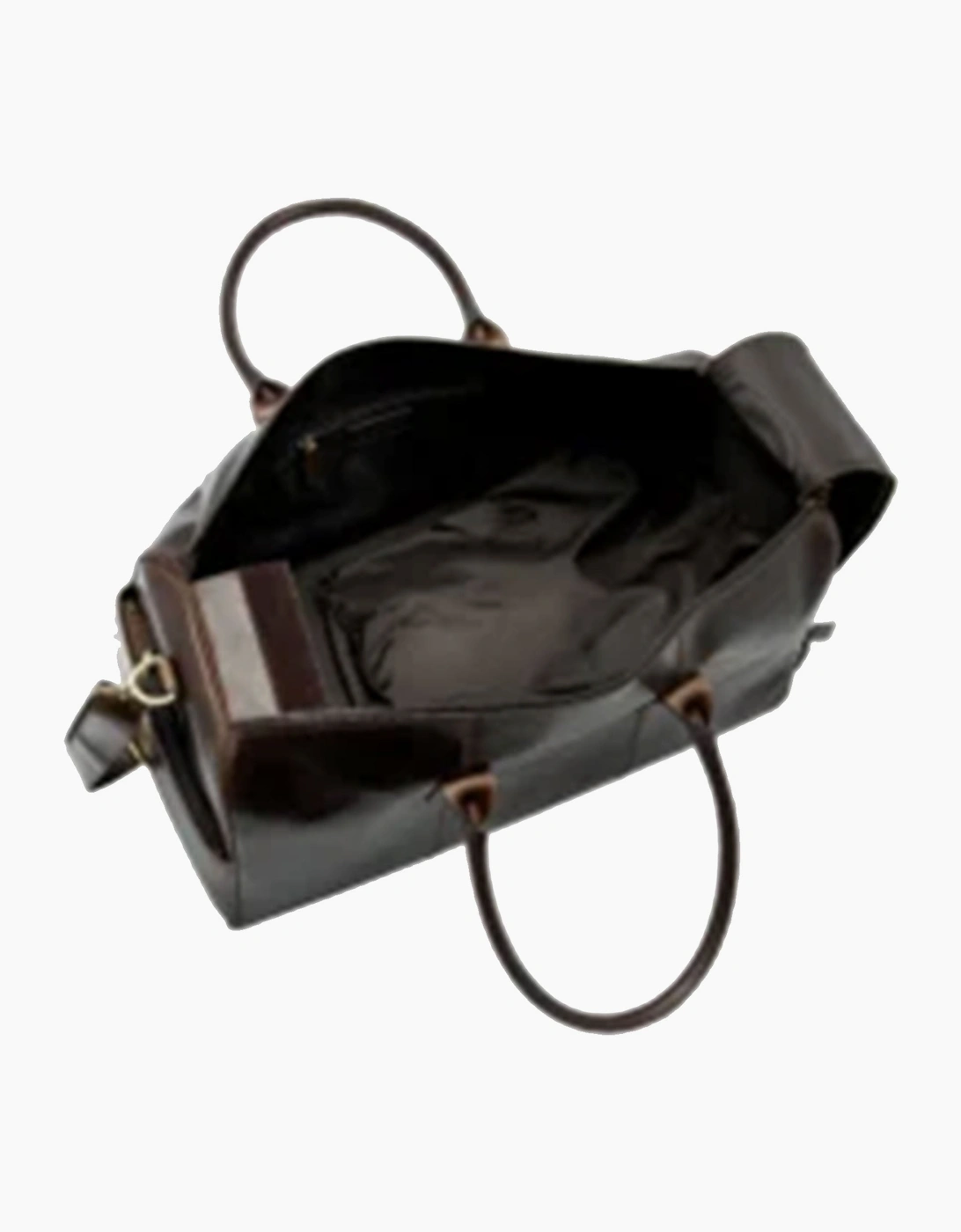 LOAKE DEVON OVERNIGHT BAG DARK BROWN