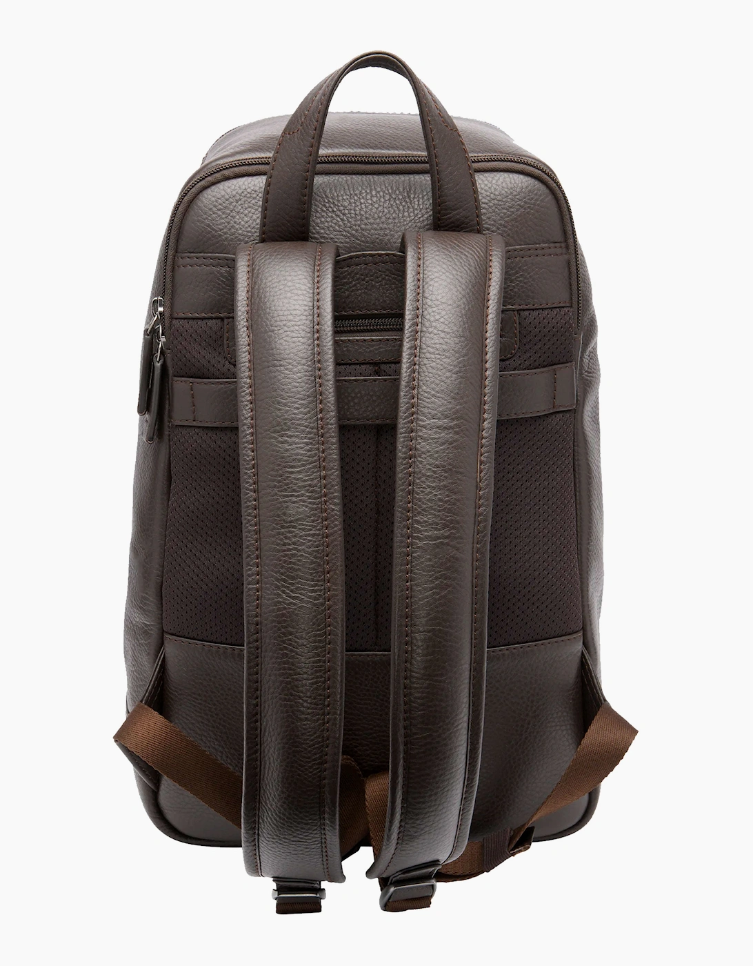 LOAKE FLIGHT RUCKSACK DARK BROWN GRAIN