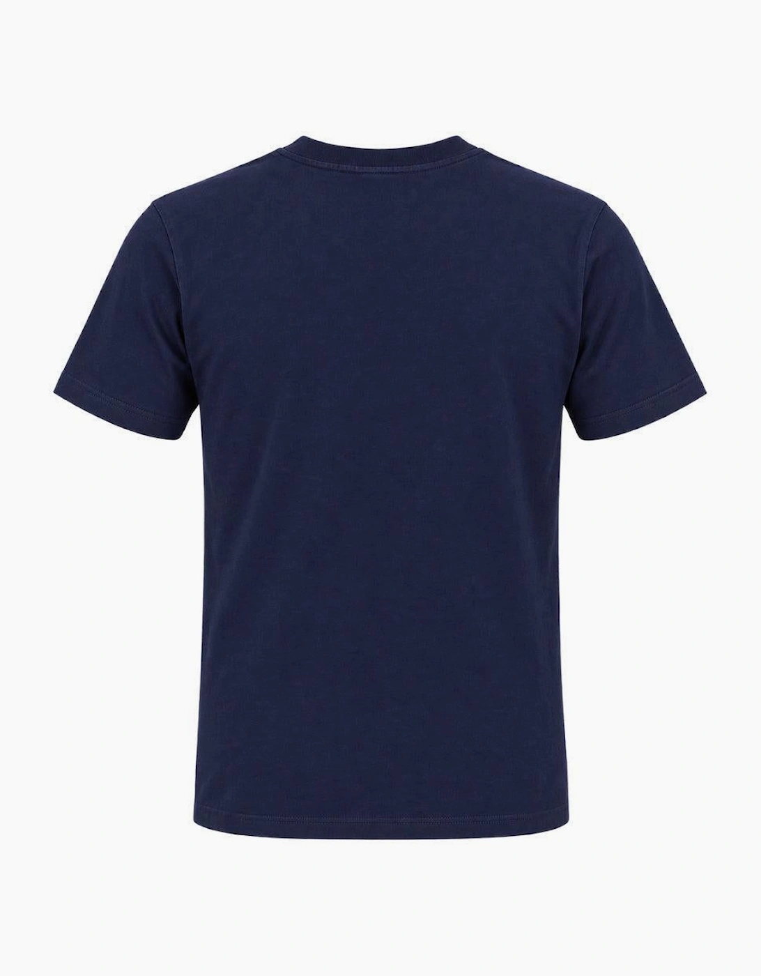 Sergio Tacchini Master Crew Neck T-Shirt Navy/White Tonal
