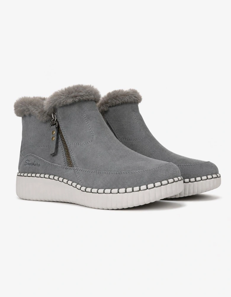 Skechers WILSHIRE BLVD - FRESH ZIP Womens Ankle Boots Olive