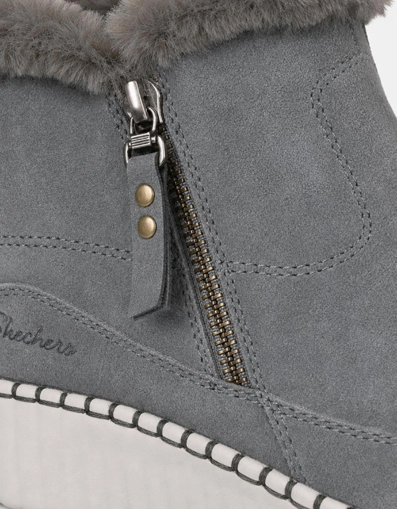 Skechers WILSHIRE BLVD - FRESH ZIP Womens Ankle Boots Olive
