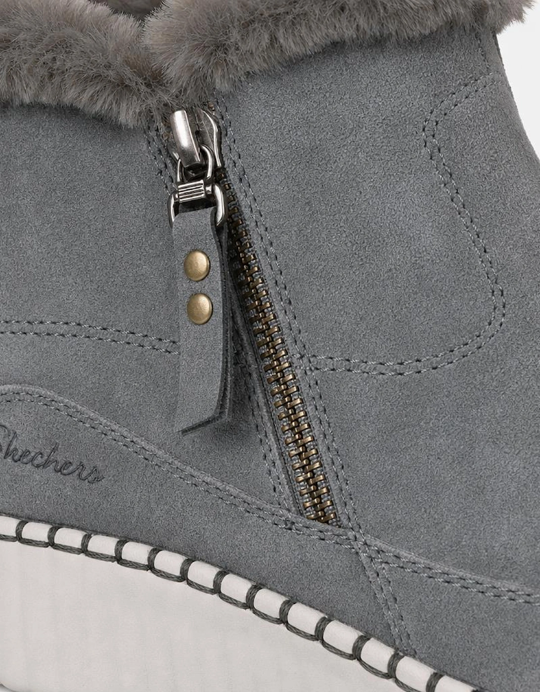 Skechers WILSHIRE BLVD - FRESH ZIP Womens Ankle Boots Olive