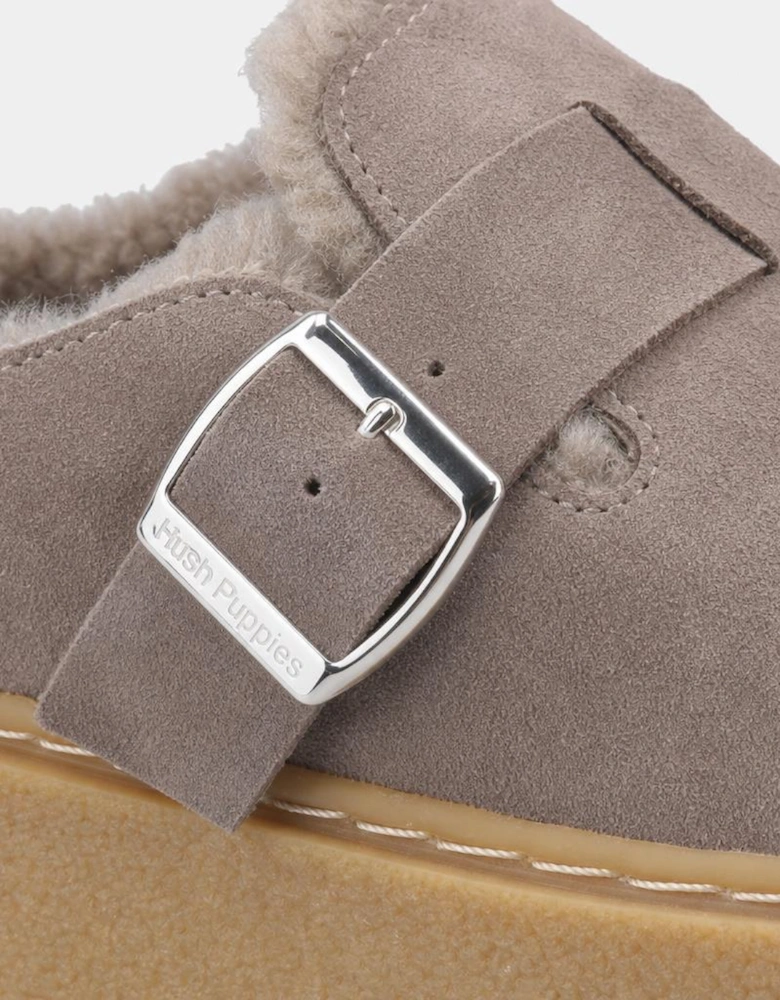 Hush Puppies BLANCHE Womens Mules Taupe