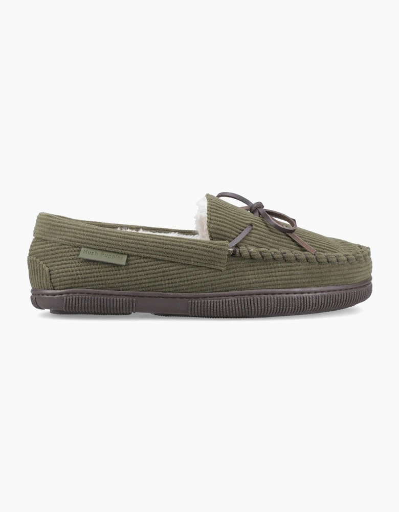 Hush Puppies Ace Mens Moccasins Khaki