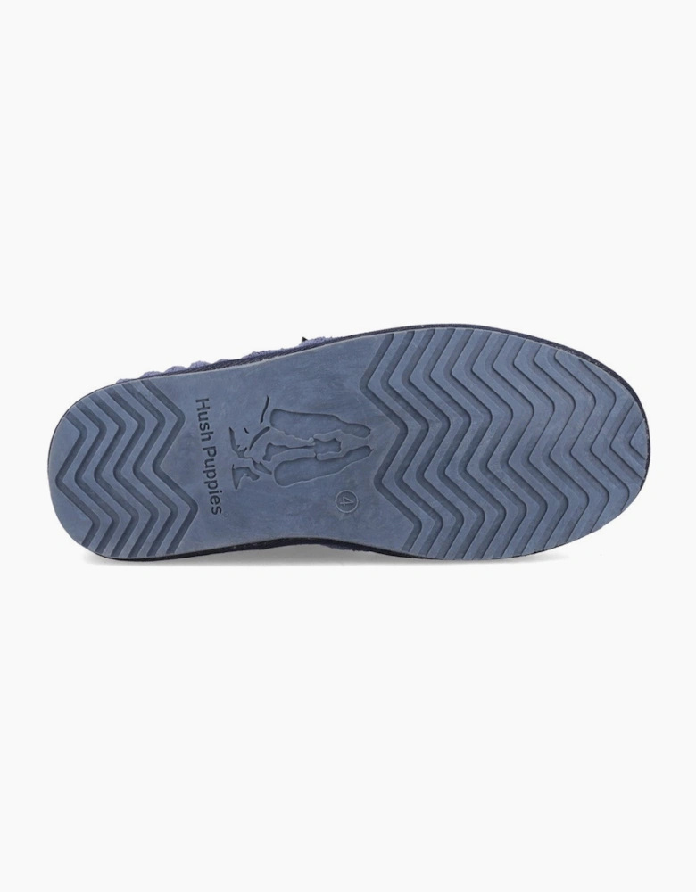 Hush Puppies Avianna Womens Slipper Boots Navy