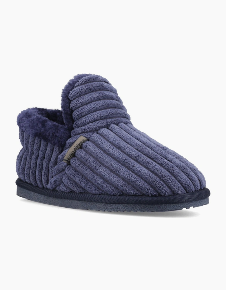 Hush Puppies Avianna Womens Slipper Boots Navy