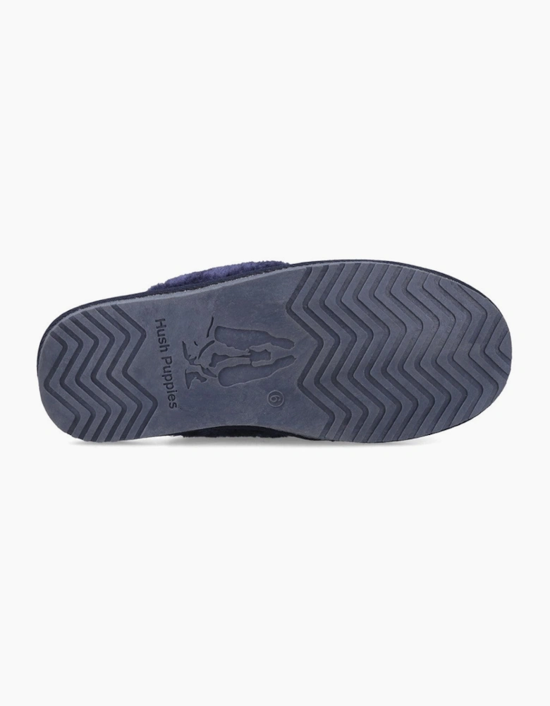 Hush Puppies Arianna Womens Mules Navy