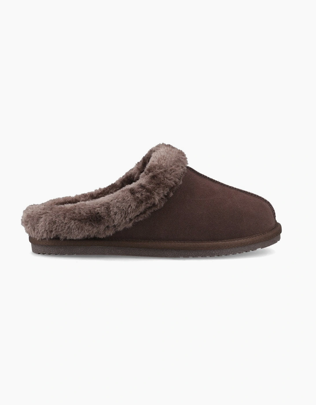 Hush Puppies Women's Chocolate Amara Slipper In | Size: 8 - Image 3