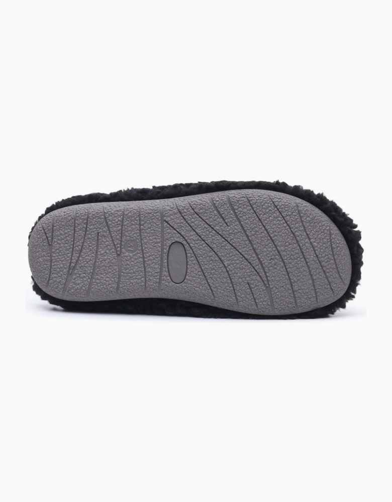 Hush Puppies Good Teddy Womens Mules Black