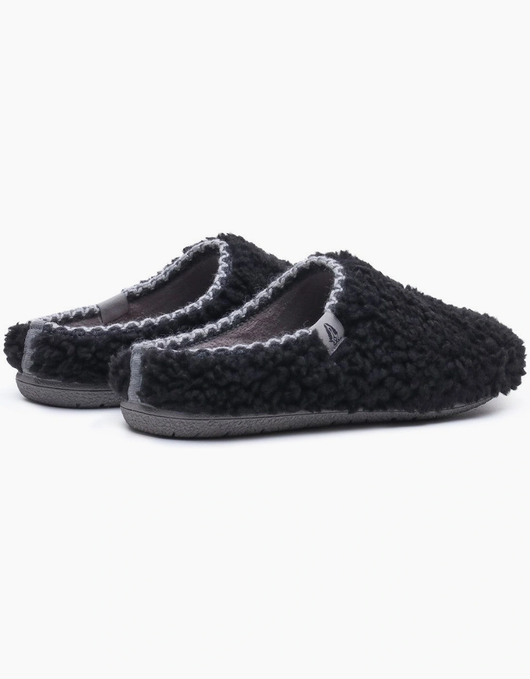 Hush Puppies Good Teddy Womens Mules Black