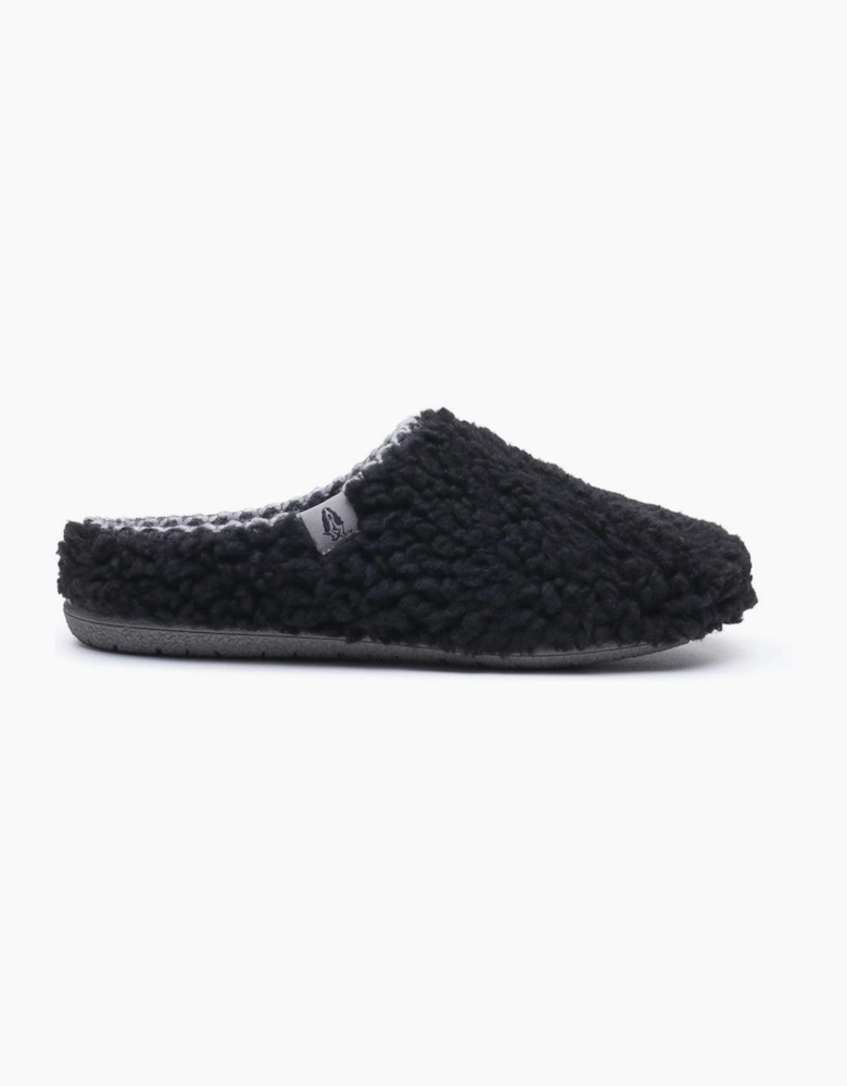 Hush Puppies Good Teddy Womens Mules Black