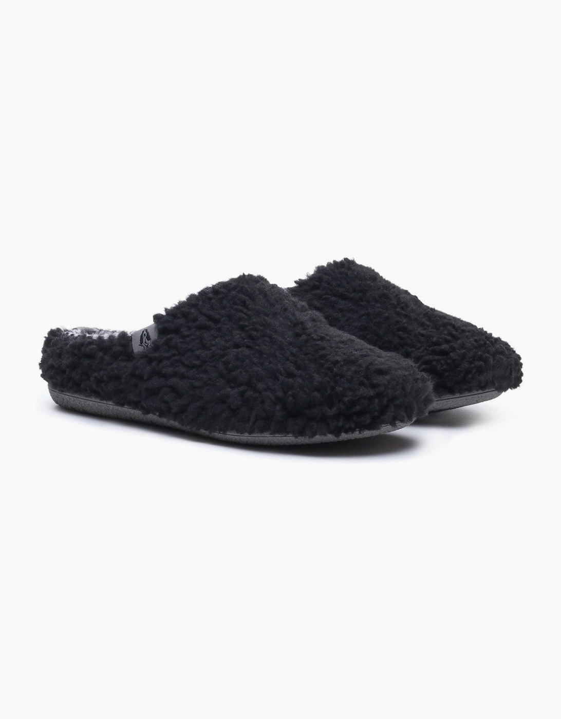 Hush Puppies Good Teddy Womens Mules Black